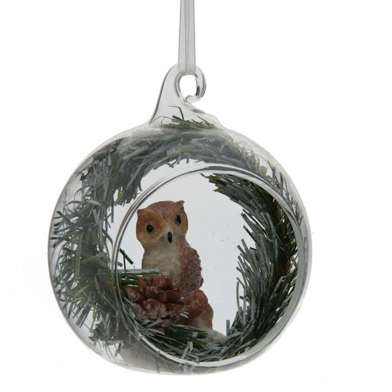 Украшение новогоднее &quot;Шар&quot;, L8 W7 H9 см