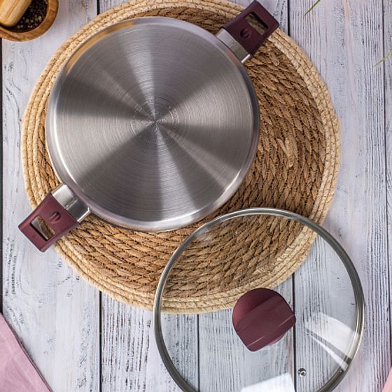 Кастрюля с крышкой AUGUSTA SPECIALE 24х13.5см 5.7л