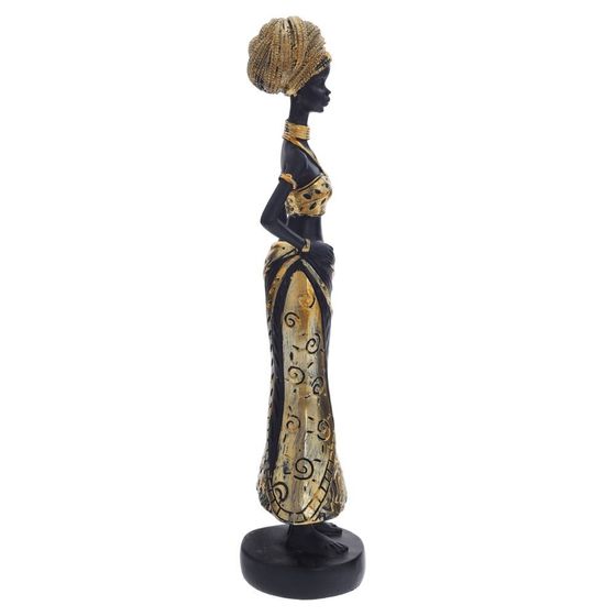 Фигурка декоративная &quot;Африканка&quot;, L6,5 W6 H26 см