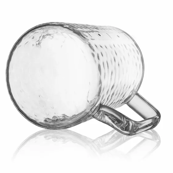 !09 Молочник Питчер 600ml Рельеф Стекло