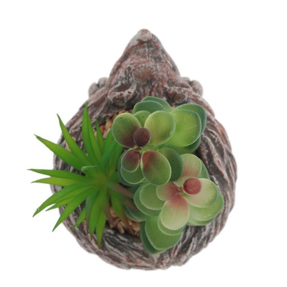 Цветочная композиция &quot;Суккулент&quot;, L14 W12 H12 см, 4в.