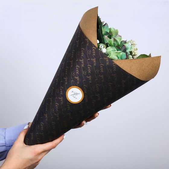 !Наклейка 3 штуки для цветов «Любовь», 16 × 9 см.