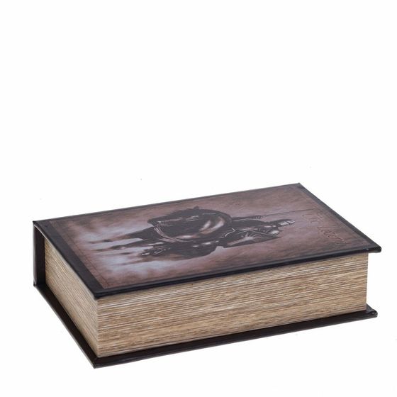 Шкатулка-книга с замком, Д18 Ш7 В27 см