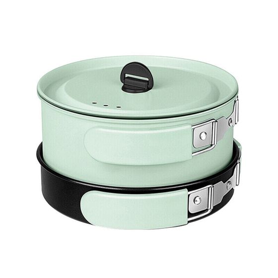 Royaltyline Electric Cooking Pots Portable Foldable Pot Travel Business Trip Solo Dining