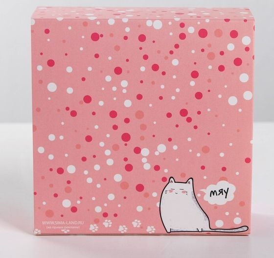 !Коробка для сладостей 5 штук Caticorn, 13 × 13 × 5 см