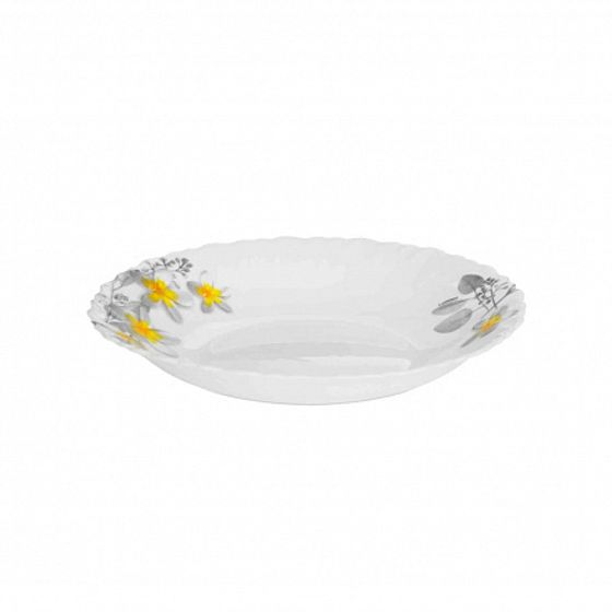 Тарелка суповая IKATIUM YELLOW 21см