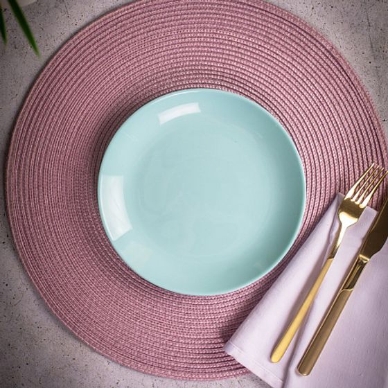 Набор столовый ДИВАЛИ ТЮРКУАЗ&amp;БЕЛЫЙ 18пр