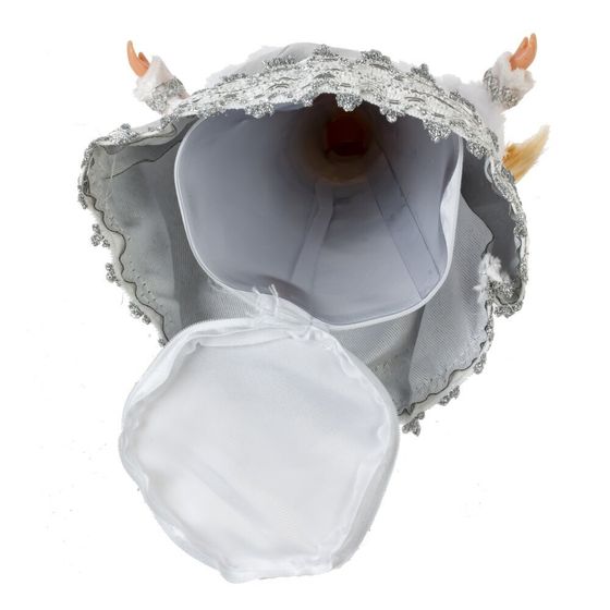 Снегурочка с ёмкостью для конфет, L20 W14 H45 см