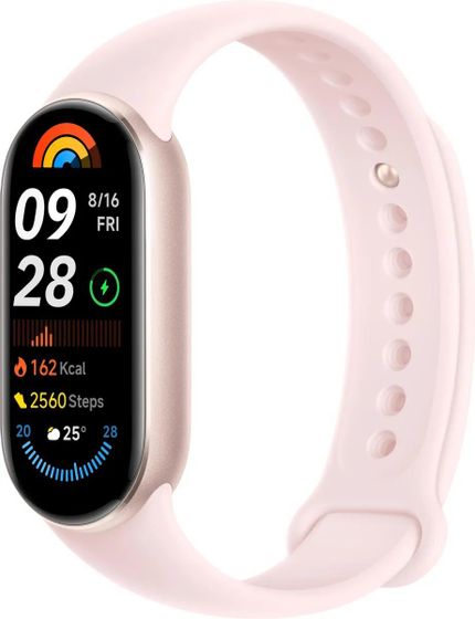 Фитнес-браслет Xiaomi Smart Band 9 Active 1.62&quot; регулируемый розовый (BHR9917GL)