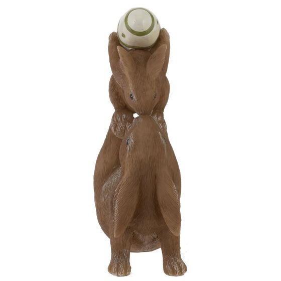 Фигурка декоративная &quot;Зайцы&quot;, L9,5 W5,5 H13 см