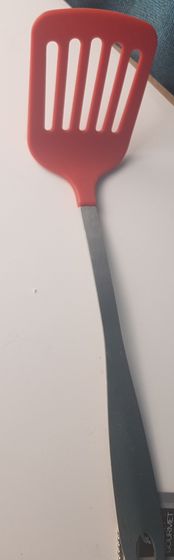 !09 Набор кухонных инструментов 4 предмета + ПОДАРОК (кулинарные инструменты 8 штук)- Лопака+Лопатка с прорезями+Ложка+Ложка с прорезями 38 см. цвет микс