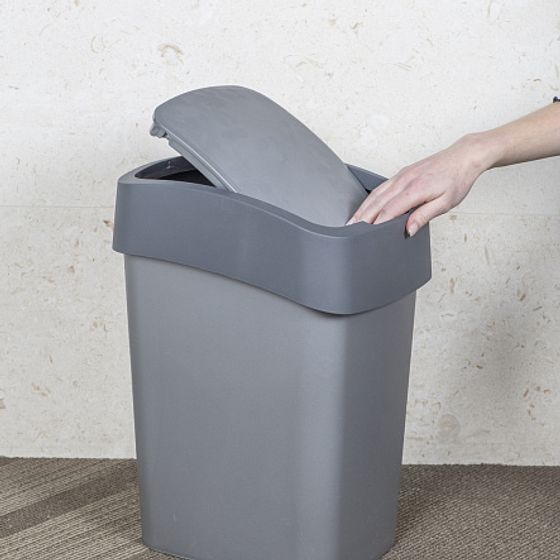 Контейнер для мусора FLIP BIN 25л графитовый