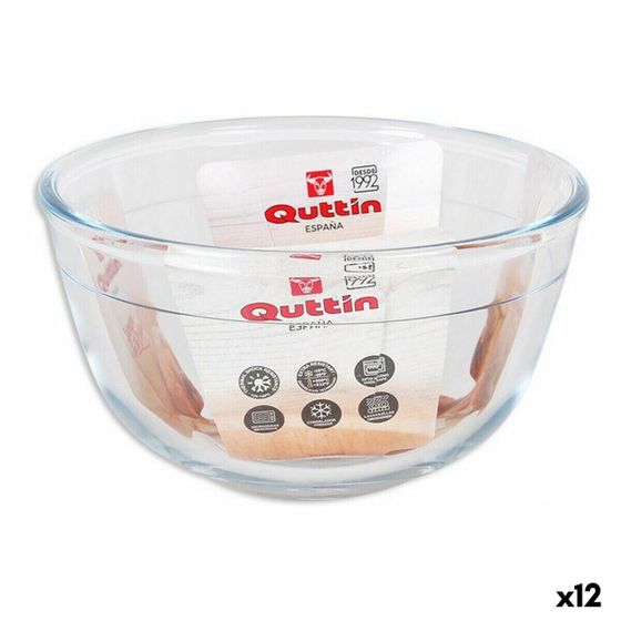 Миска Quttin Cтекло 820 ml ø 14,6 x 8,1 cm (12 штук)