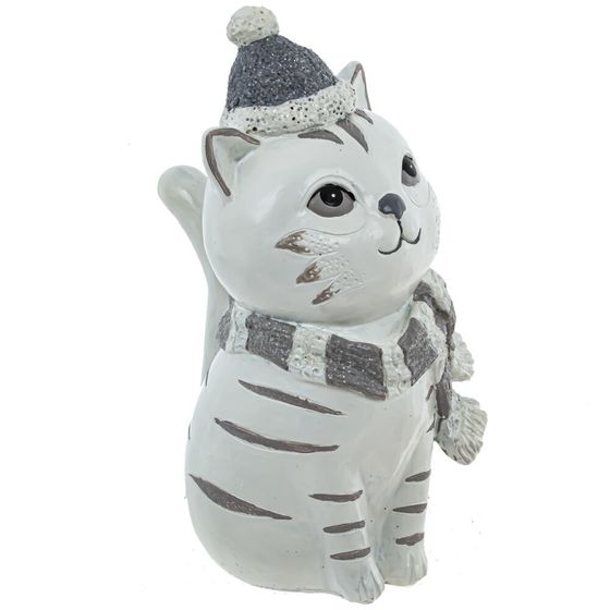 Фигурка декоративная &quot;Кот&quot;, L10 W11 H18,5 см, 2в.