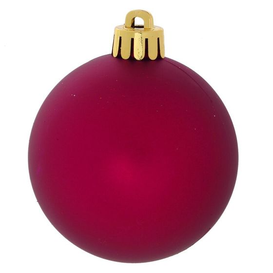 Набор из 24шт Украшение новогоднее &quot;Шар&quot;, D 6 см, L14 W14 H30,5 см