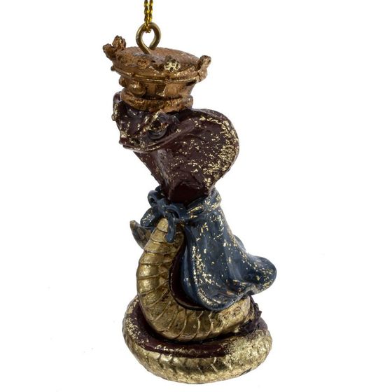 Фигурка декоративная подвесная &quot;Змея&quot;, L4 W3,5 H7 см, 6в.