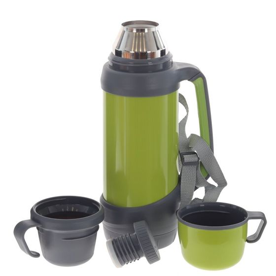 Термос, 1000 мл, L13 W10 H30 см, дизайн микс