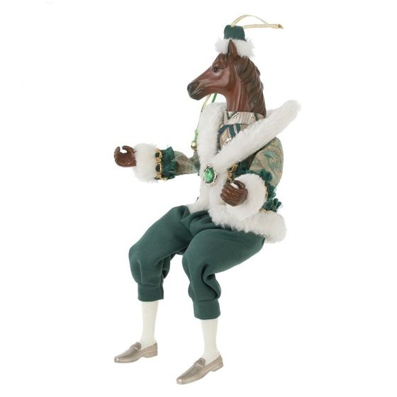 Игрушка набивная подвес "Лошадь", L17 W8 H36/22 см