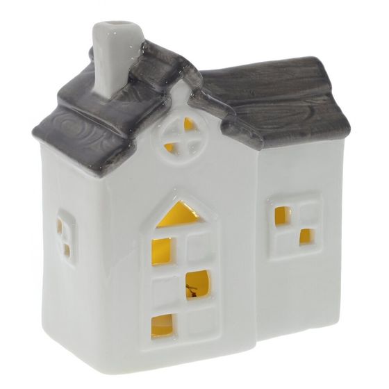 Изделие декоративное "Домик" с подсветкой (LR44x2), L10 W6 H12 см, 2в.