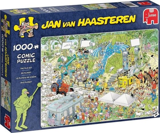 Jumbo Puzzle 1000 Haasteren Plan filmowy G3