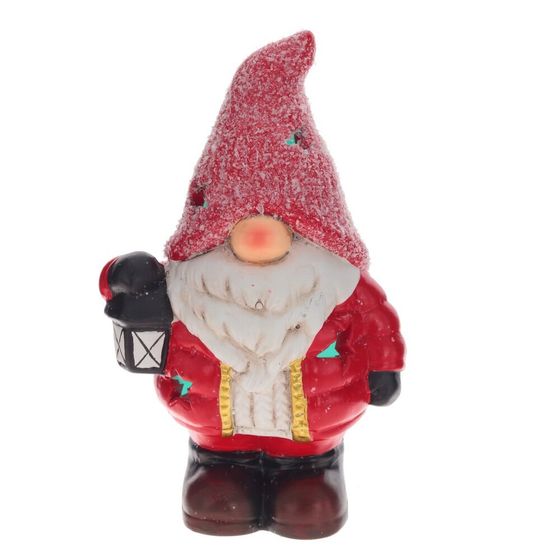 Фигурка декоративная с подсветкой &quot;Гном&quot;, L9 W7 H15 см, (2хLR44), 2в.