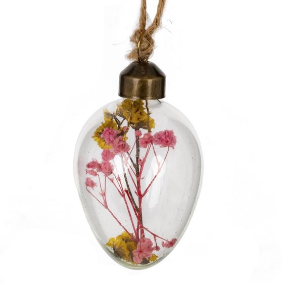 Набор из 6-ти изделий декоративных подвесных &quot;Яйцо пасхальное&quot; (4*6), L13 W16 H4 см