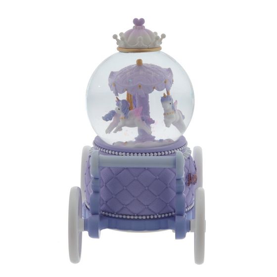 Фигурка декоративная &quot;Карусель&quot; в стекл шаре (муз, подсвет, вьюга, 2xAAA н/п), D8 см, Д17 Ш9 В17 см