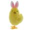 Фигурка декоративная &quot;Цыпленок&quot; (блок 12 шт), L9 W6,5 H16,5 см, 3в.