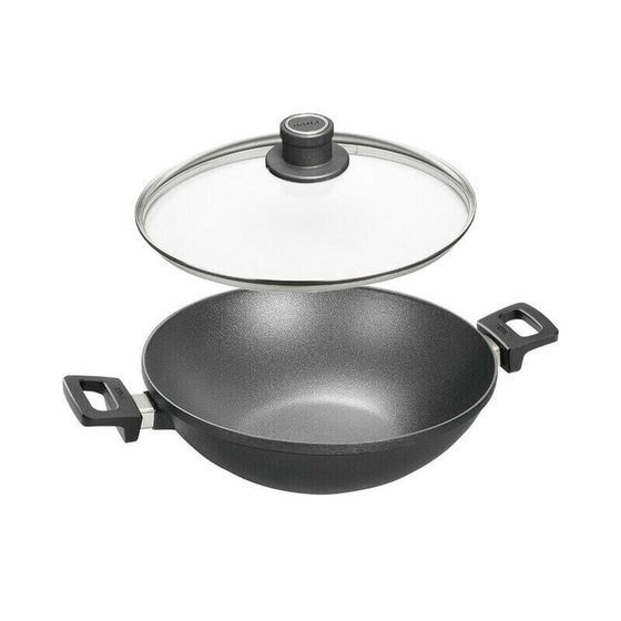 Woll Wok nowo Titanium Induction 36 cm Alu Guss inkl. Deckel