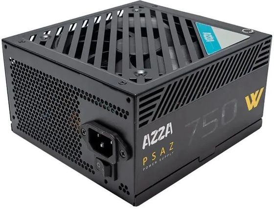 Блок питания 750W ATX Azza PSAZ-750 PSAZ- 80+ bronze 20+4pin APFC 120mm fan 5xSATA RTL