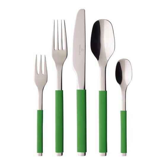 V&amp;B S+ Green Apple Besteckset 30-teilig