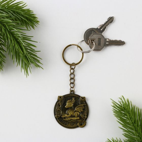 !09 Набор брелков(2 штуки):Брелок «Счастливый рубль» + брелок &quot;Приношу удачу&quot; d 4 см.