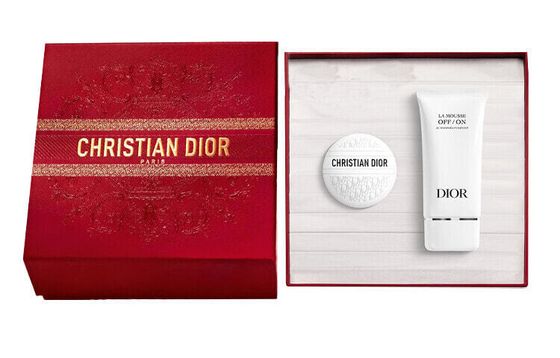 DIOR New Year Limited Monogram Travel Box Skincare Sets Moisturizing And Hydrating Cleansing 50ml+150ml