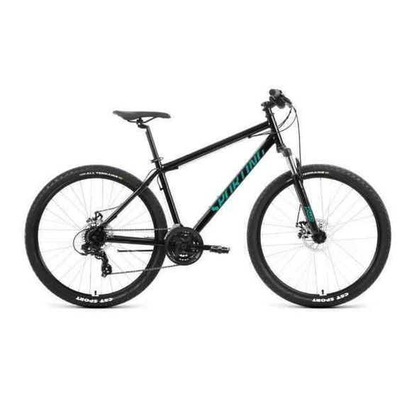 Велосипед Forward Sporting 2.0 D 29&quot; рама 17&quot; черный/бирюзовый (RB3R9813FXBKXTQ)