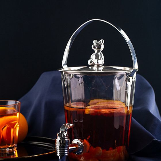 Коктейльное ведерко с краником TEDDY 1.9л