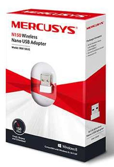 Сетевой адаптер Wi-Fi Mercusys MW150US N150 USB 2.0