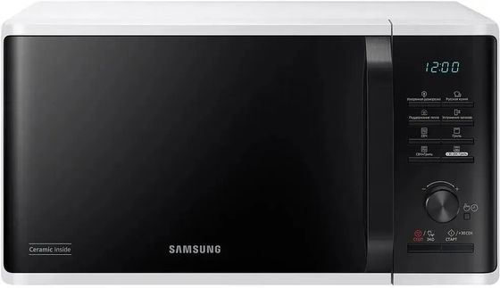 Микроволновая печь Samsung MG23K3515AW/BW 800Вт белый/черный