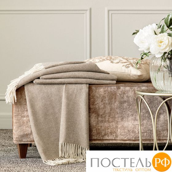 Togas ЛИНДСИ плед 140х200 беж