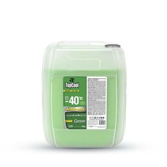 Антифриз TopCool Antifreeze Green -40 C, зелёный, 10 кг