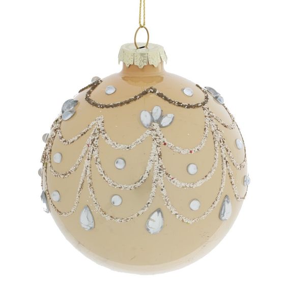 Набор из 9шт Украшение новогоднее &quot;Шар&quot;, D 10 см, L33 W32 H10,5 см