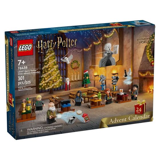 Строительные блоки LEGO Harry Potter 2024 Christmas Countdown Calendar 301 шт 76438-1
