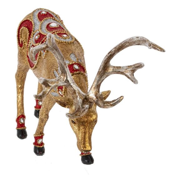 Фигурка декоративная &quot;Олень&quot;, L34 W13,5 H20,5 см