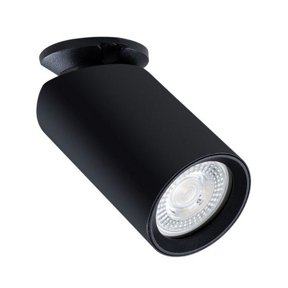 Спот Arte Lamp Nodo A3213PL-1BK, GU10, 35 Вт, 6х6х10.5 см, чёрный