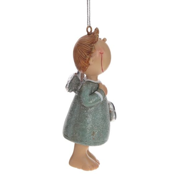 Изделие декоративное подвесное &quot;Ангел&quot;, L6 W4 H10 см, 2в.