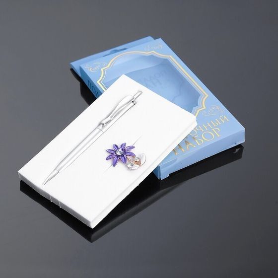 !09 Комплект из 3-х наборов:Набор подарочный 2 в 1 - ручка, невидимка(2 набора) + ручка, брошь(1 набор)