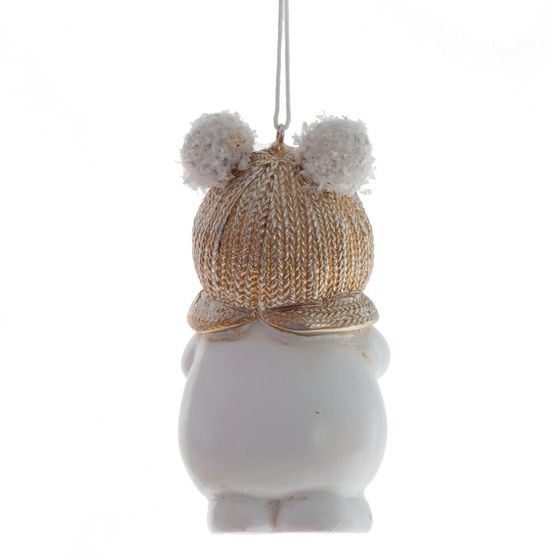 Изделие декоративное подвесное "Снеговик", L6 W4,5 H10 см, 2в.