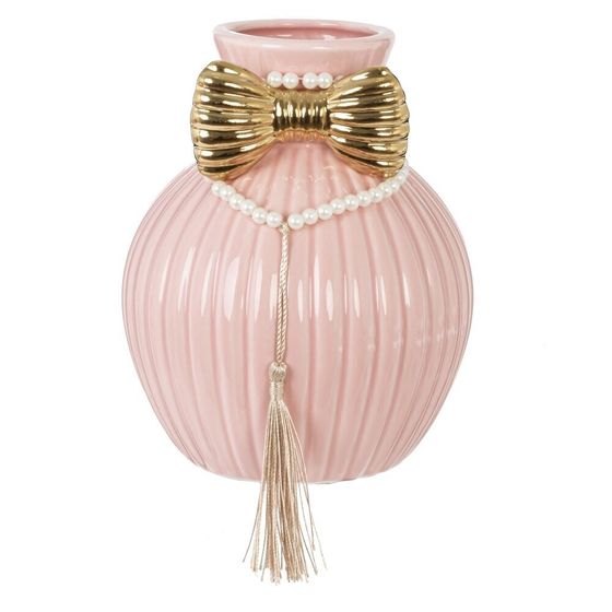 Ваза с ожерельем, 1000 мл, L12,5 W13 H17 см