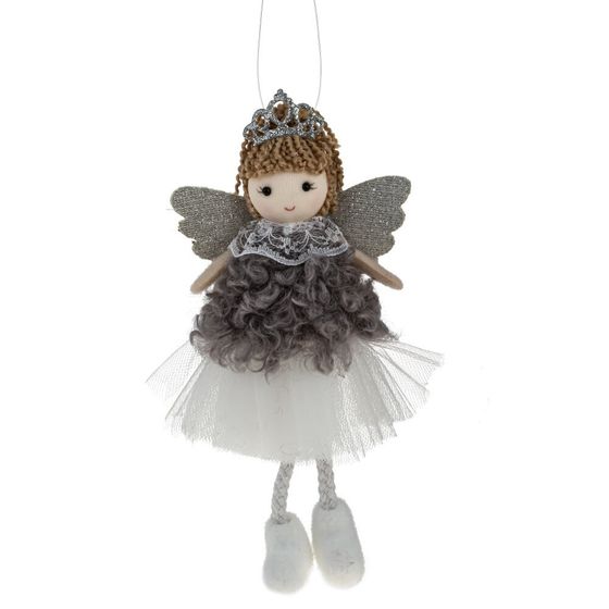 Изделие декоративное подвесное &quot;Ангел&quot;, L9 W3 H18 см, 3в.