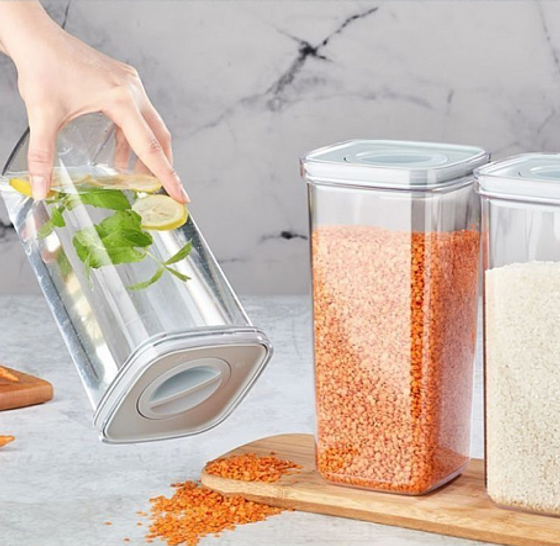 Набор контейнеров вакуумных 3шт (0.5л  1.1л  1.7л)