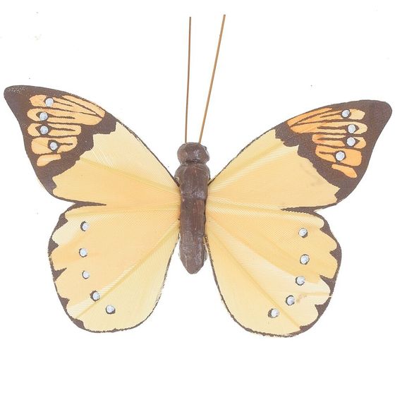 Фигурка декоративная &quot;Бабочка&quot;, L8 W9 H2,5 см, 6в.